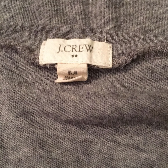 J. Crew Grey Top - Picture 2 of 3